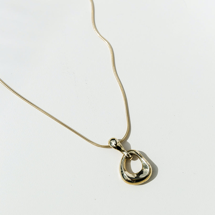 Nina Necklace, Bronze x Faris