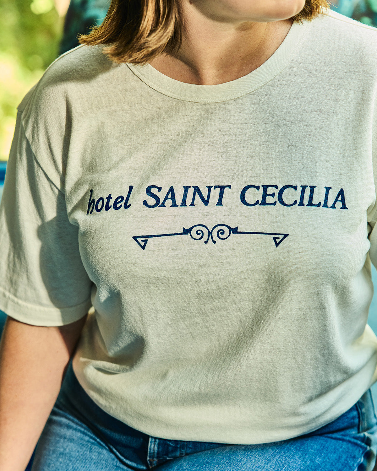 Hotel Saint Cecilia Scroll Tee