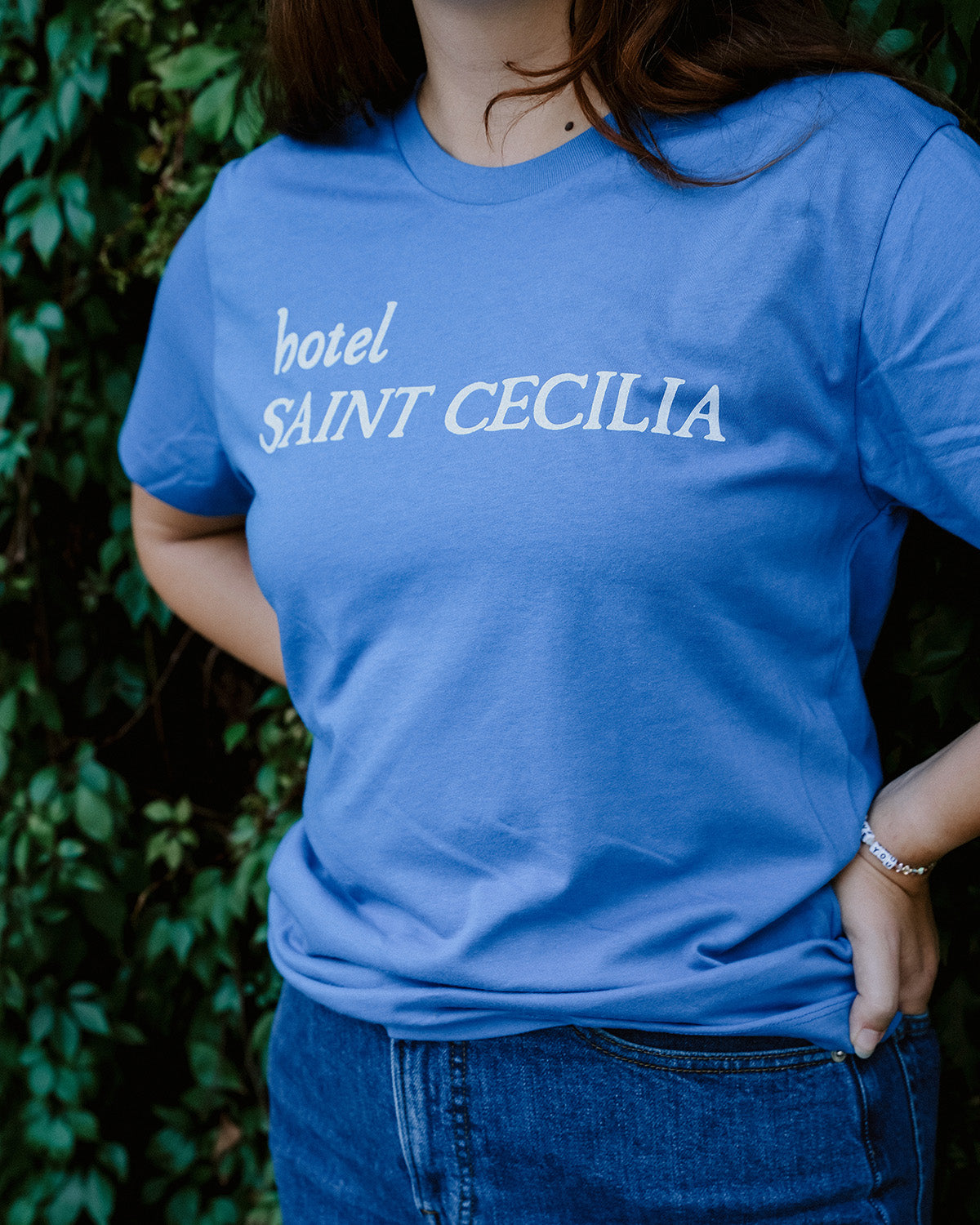 Hotel Saint Cecilia Script Tee