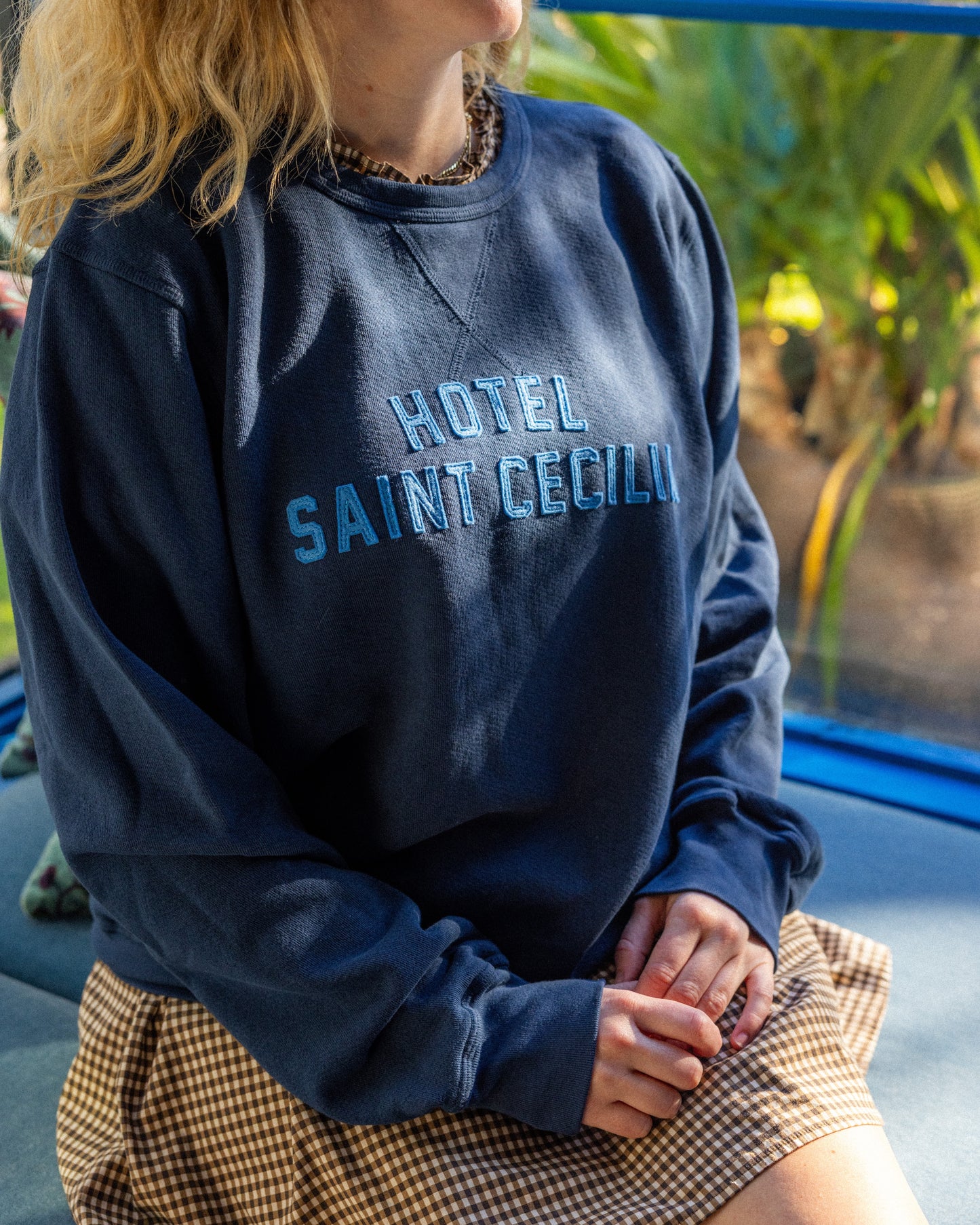Hotel Saint Cecilia Oxford Pennant Sweater