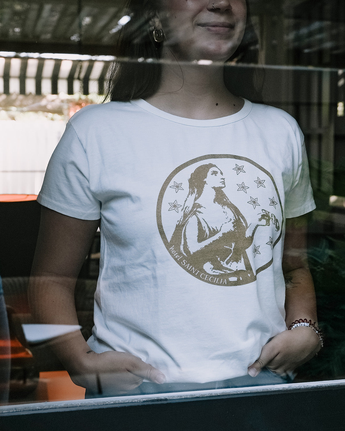 Hotel Saint Cecilia Lady & Stars Tee