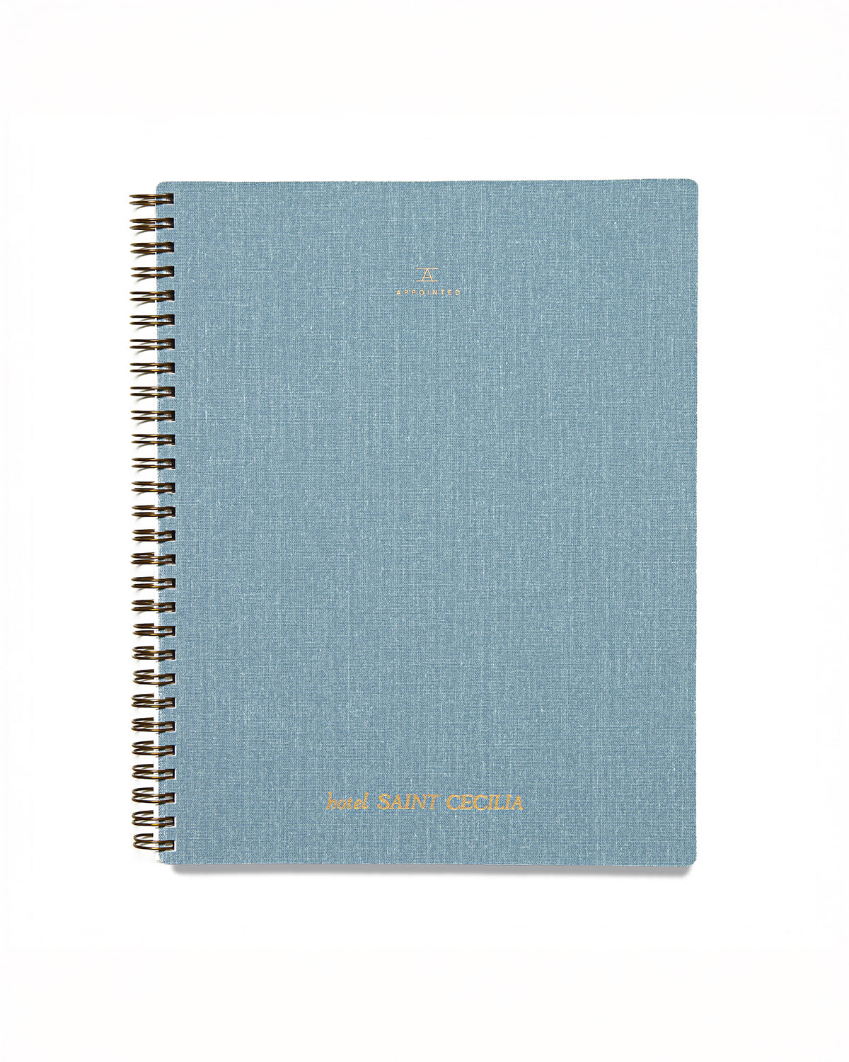 Hotel Saint Cecilia Chambray Notebook