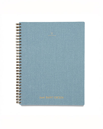 Hotel Saint Cecilia Chambray Notebook