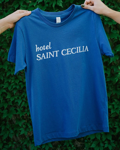 Hotel Saint Cecilia Script Tee