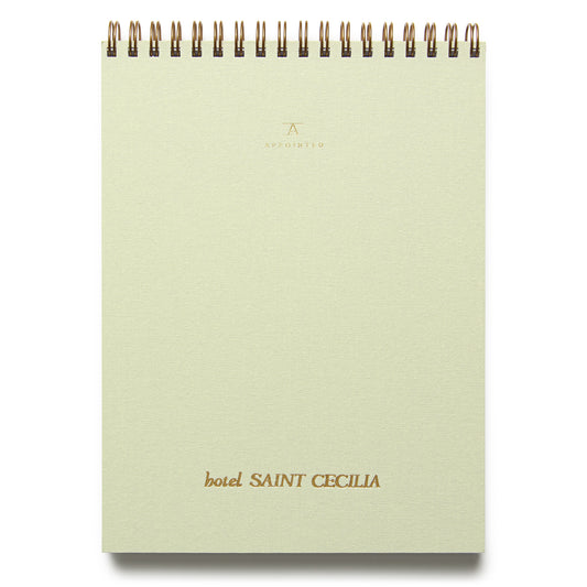 Hotel Saint Cecilia Linen Notepad x Appointed Co.