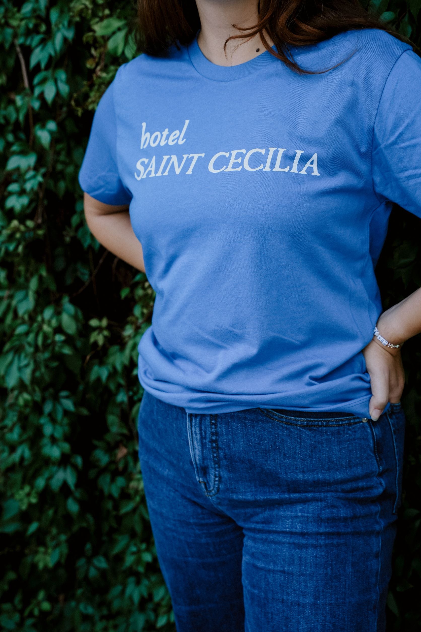 Hotel Saint Cecilia Script Tee