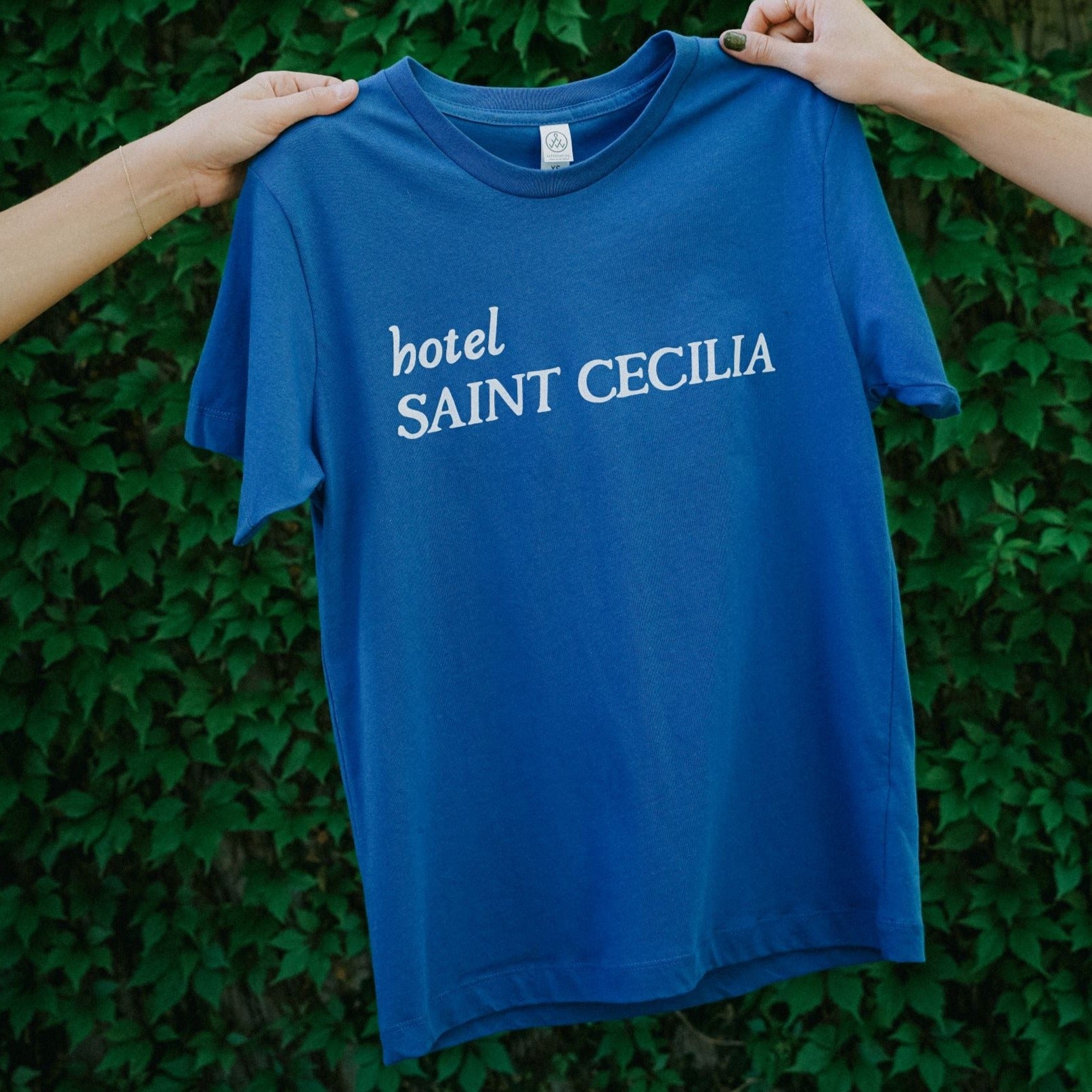 Hotel Saint Cecilia Script Tee – Hotel Saint Cecilia Shop